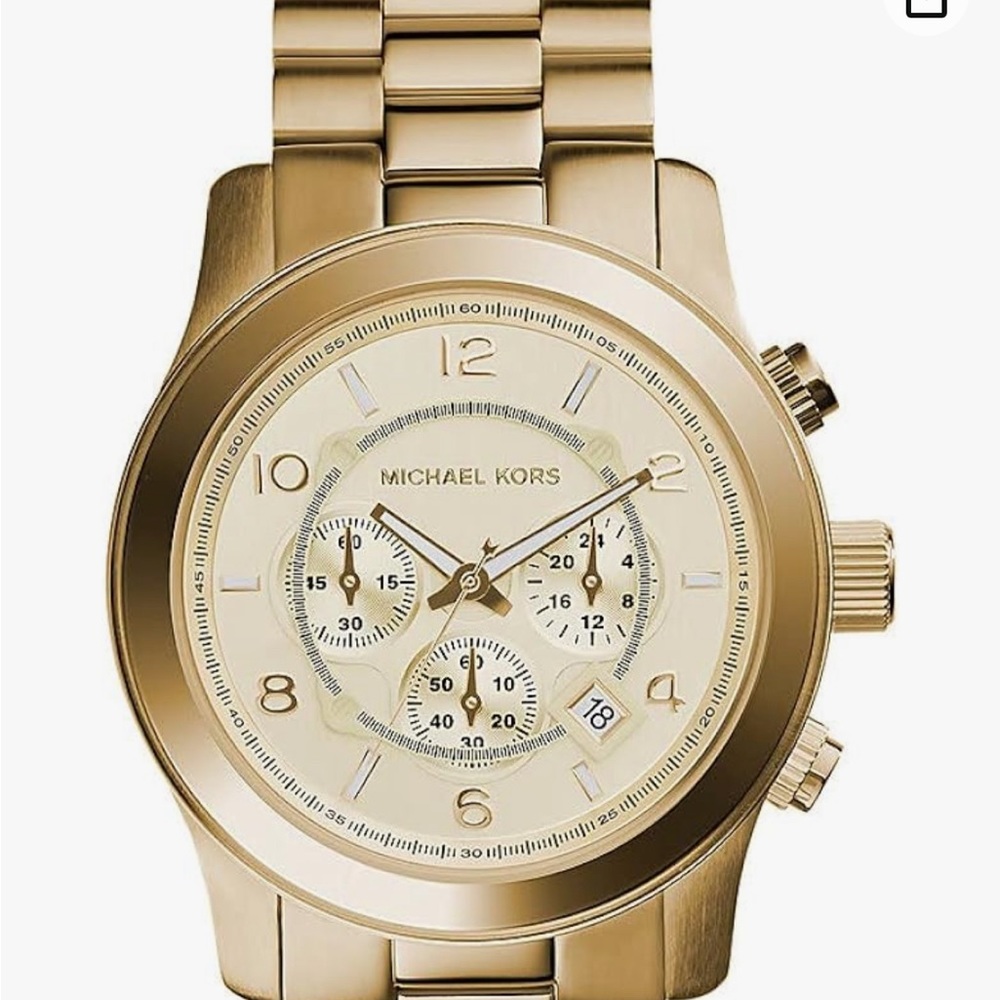 Michael Kors Runway Chronograph Gold Tone